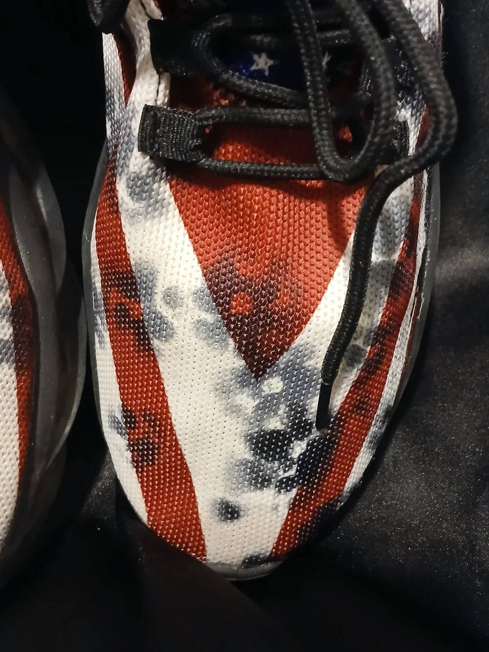 MAGA Trump 2024 Patriotic Flag Red White Blue Running Shoes Mens Size 10.5